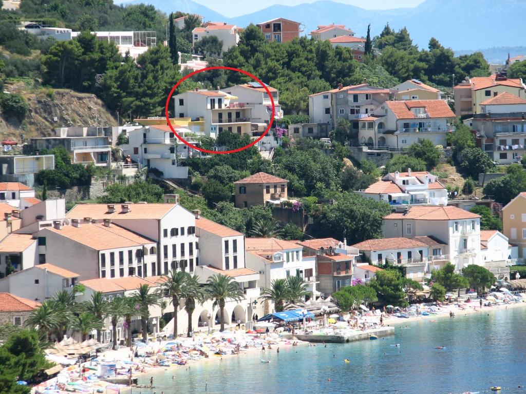 Majoituspaikan Apartments by the sea Podgora, Makarska - 12465 kuva ylhäältä päin