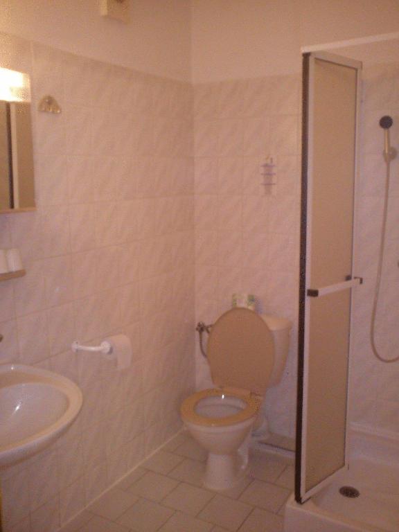 Koupelna v ubytování Hotel Pelikan