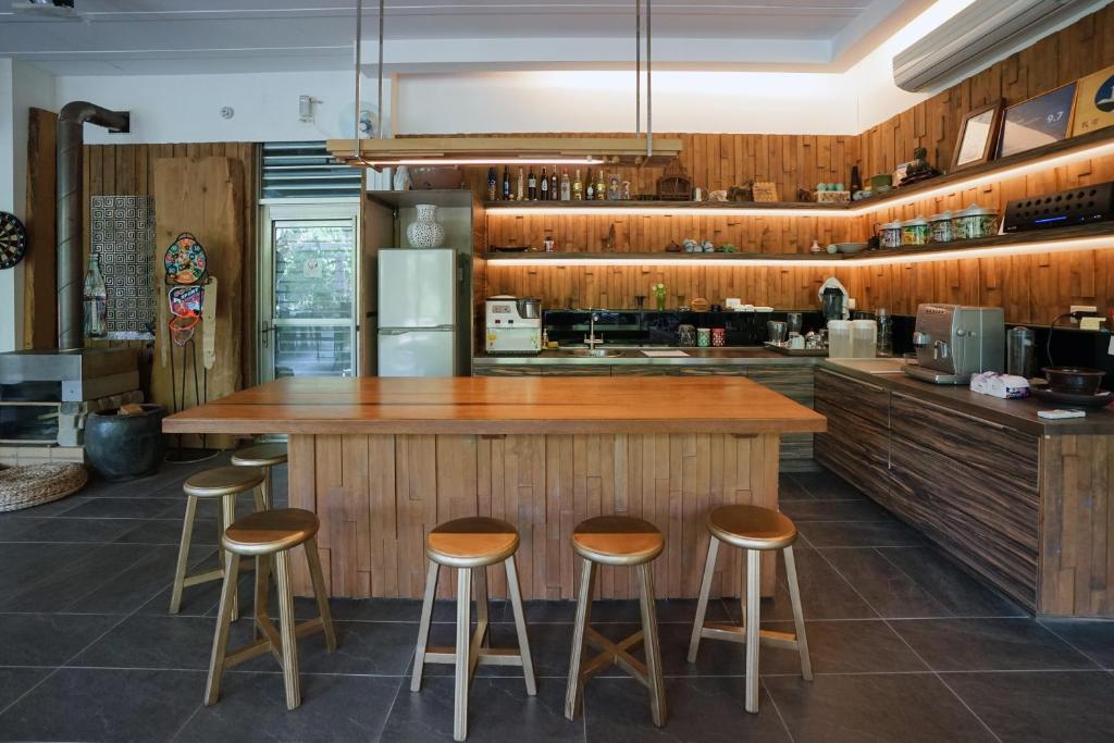 Lounge nebo bar v ubytování 小鳥敲門 Bird Villa