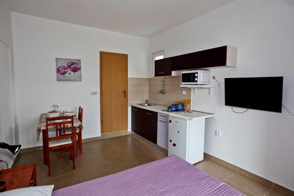 Kuchnia lub aneks kuchenny w obiekcie Apartments by the sea Pakostane, Biograd - 14658