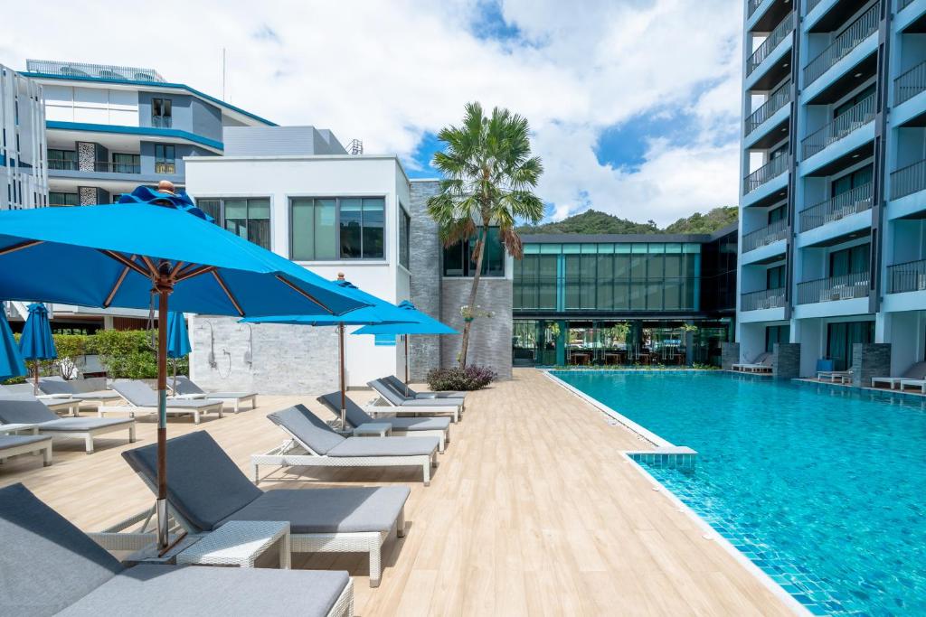 Bazén v ubytování BlueSotel Krabi AoNang Beach nebo v jeho okolí