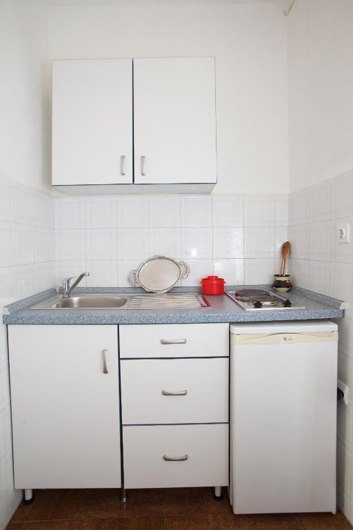 Kuchyňa alebo kuchynka v ubytovaní Apartment Trogir 15011c