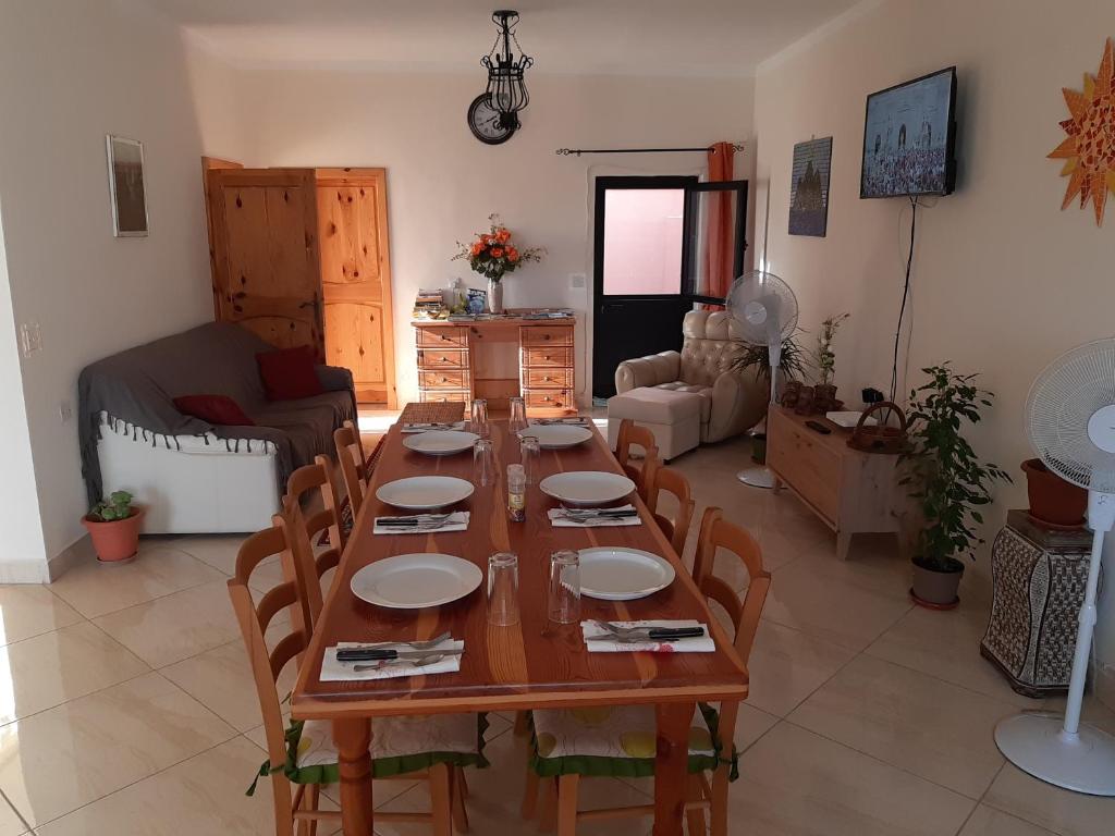 Posezení v ubytování Tal-Marga B&B