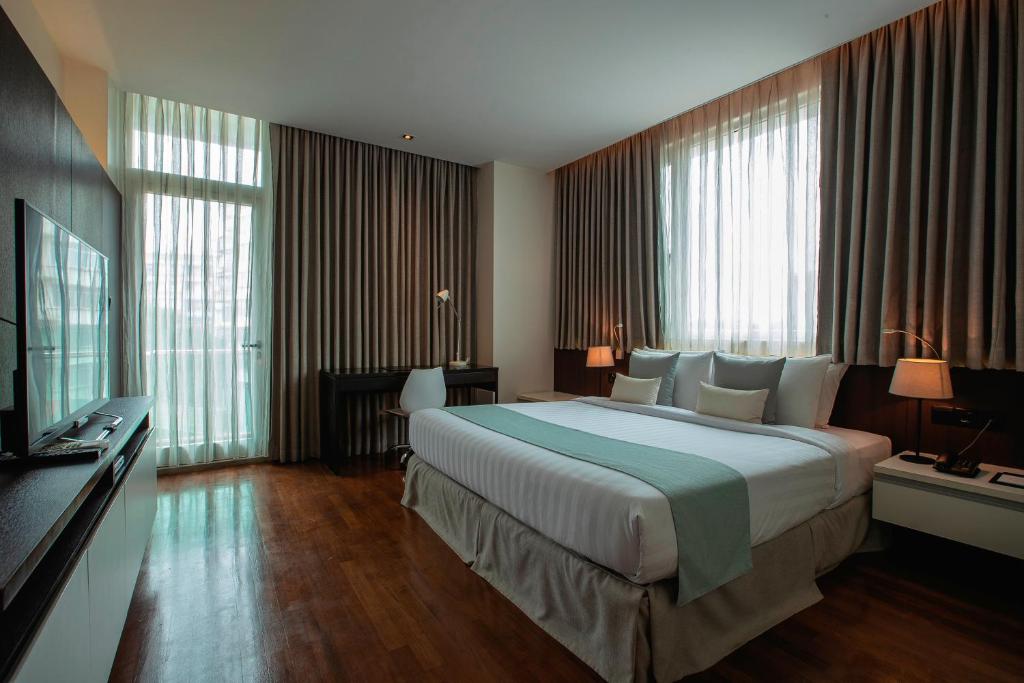 Postel nebo postele na pokoji v ubytování Residence26
