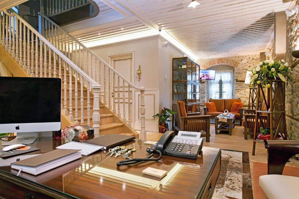 TV a/nebo společenská místnost v ubytování Hotel Doltso