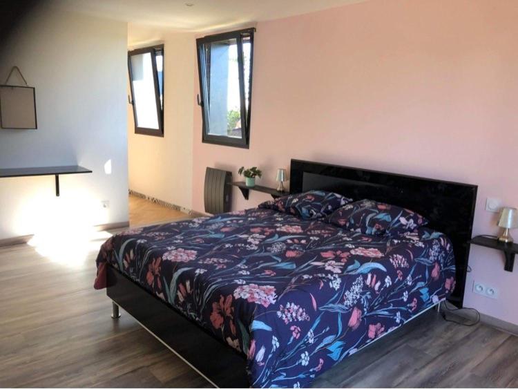 Posteľ alebo postele v izbe v ubytovaní Villa des 3 chênes