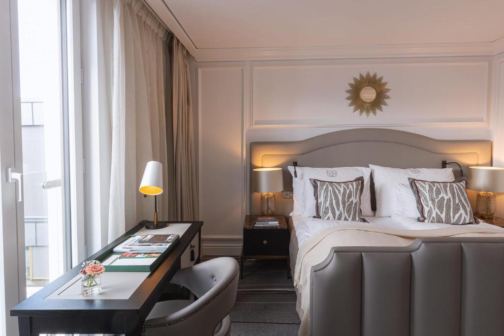 Postel nebo postele na pokoji v ubytování Britannia Hotel