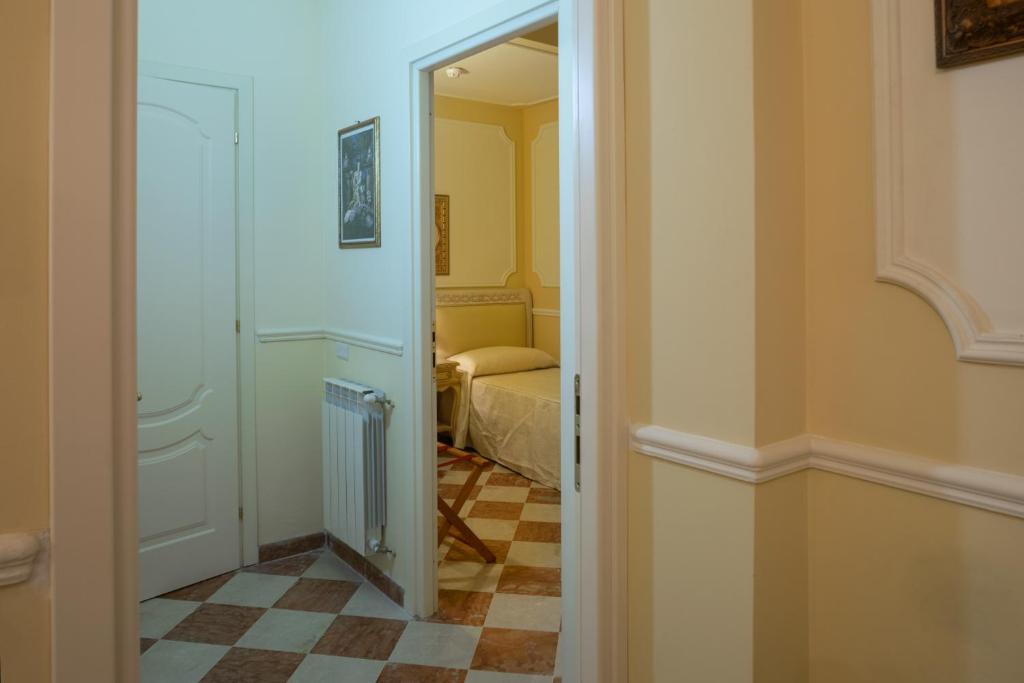 Koupelna v ubytování Hotel Trinacria