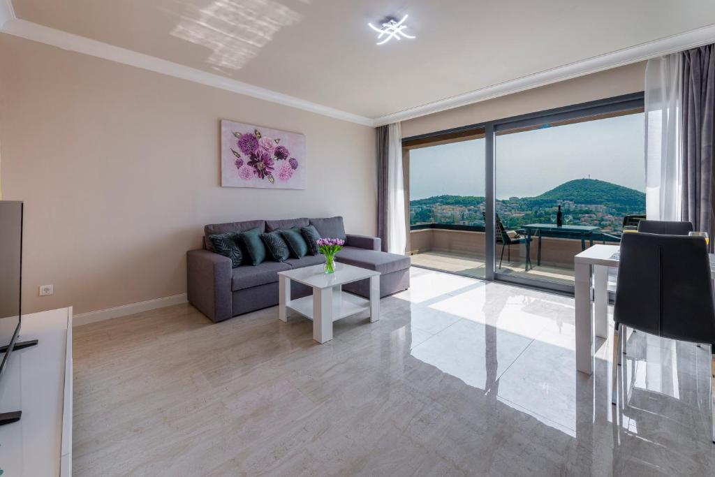 Postel nebo postele na pokoji v ubytování Apartman MaKris No3