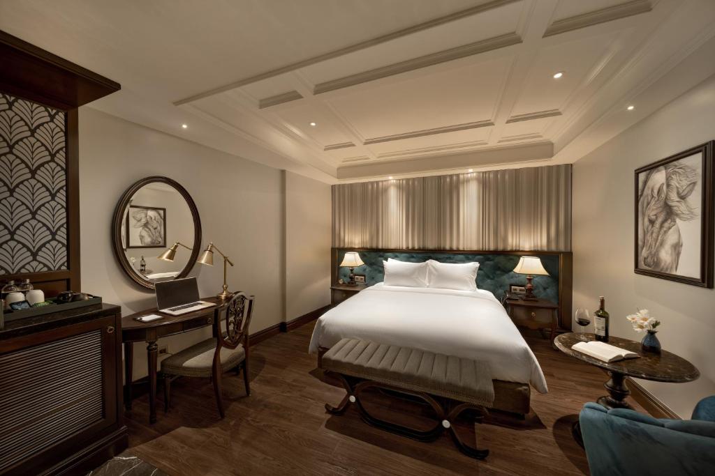 Phòng Giường Đôi Deluxe Có Cửa Sổ Bên Trong