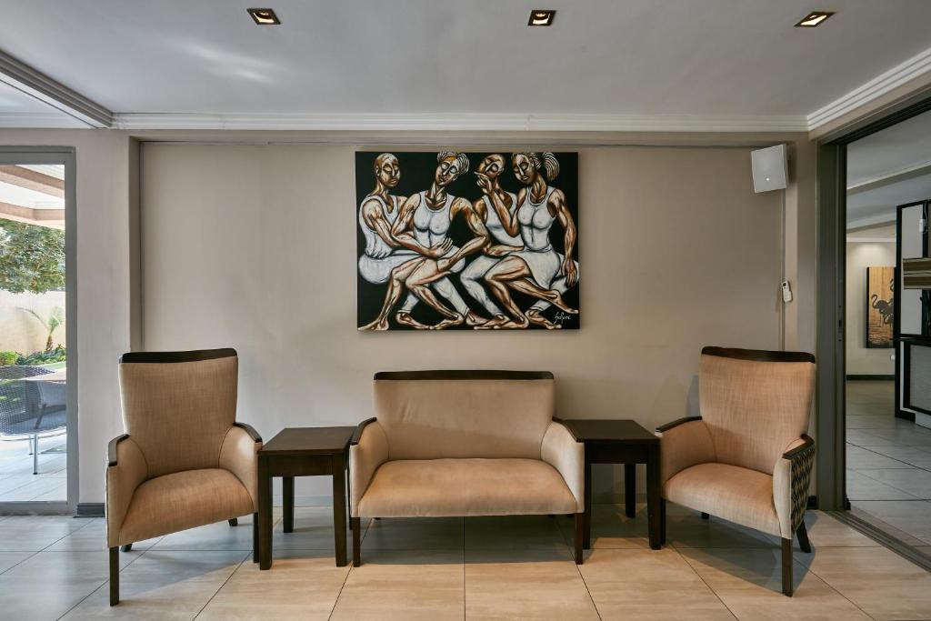 Posezení v ubytování Regent Select Hotel