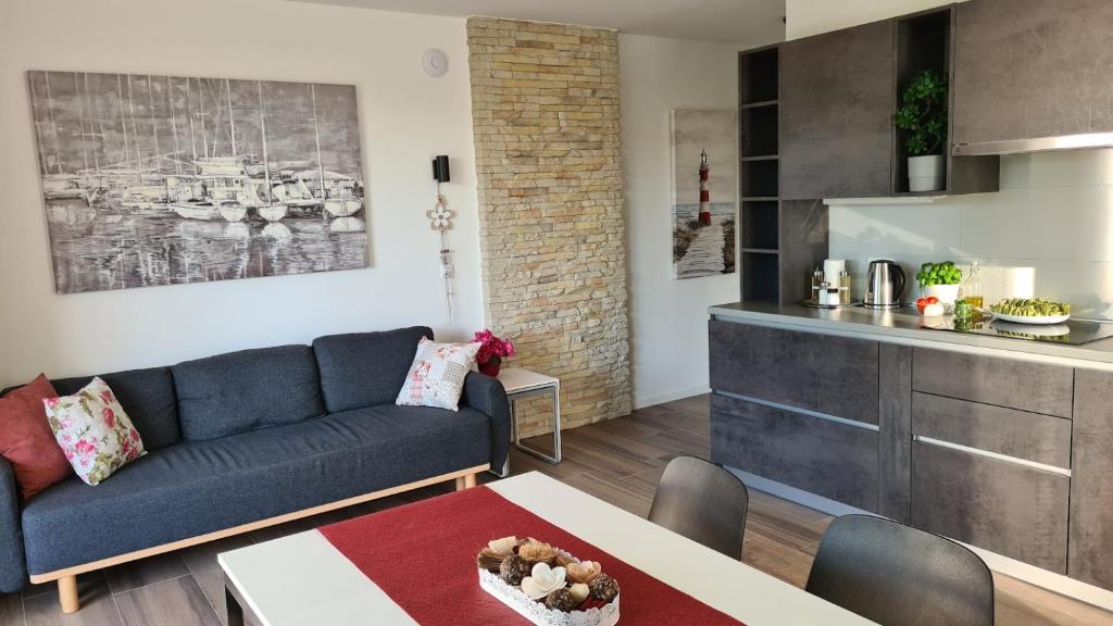 Posezení v ubytování Vila Primorka Apartmani Oleander