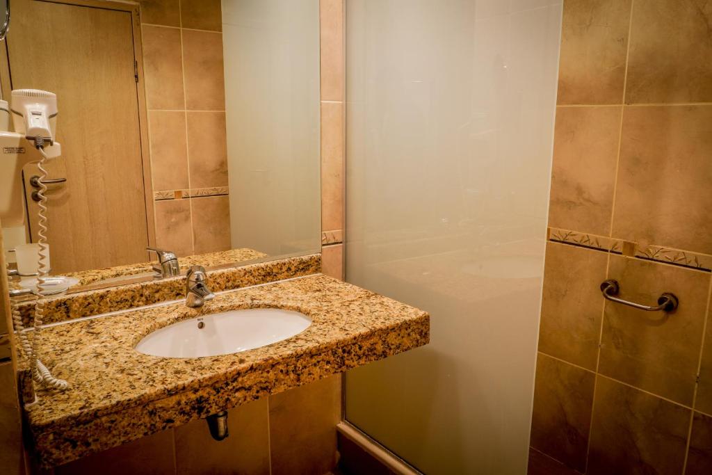 Ванная комната в Hotel Gergana - Ultra All Inclusive