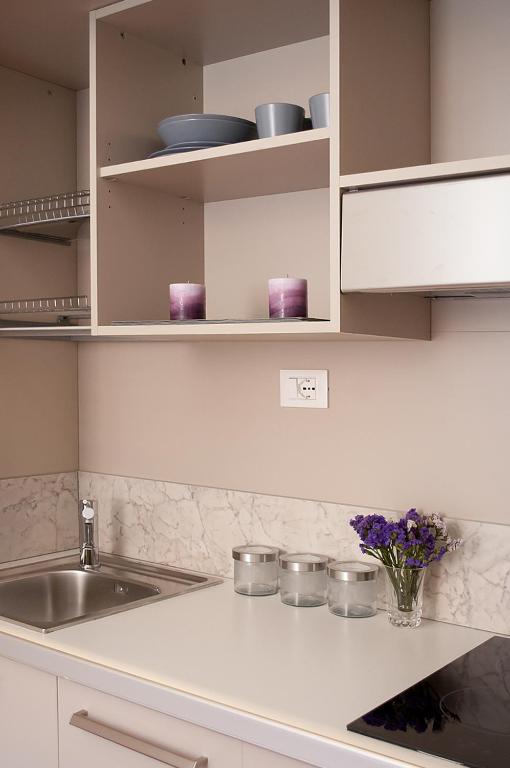 Kuchyňa alebo kuchynka v ubytovaní Borgo Pio 51 Apartment Vatican