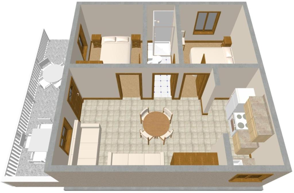 Plan piętra w obiekcie Apartments by the sea Prigradica, Korcula - 248