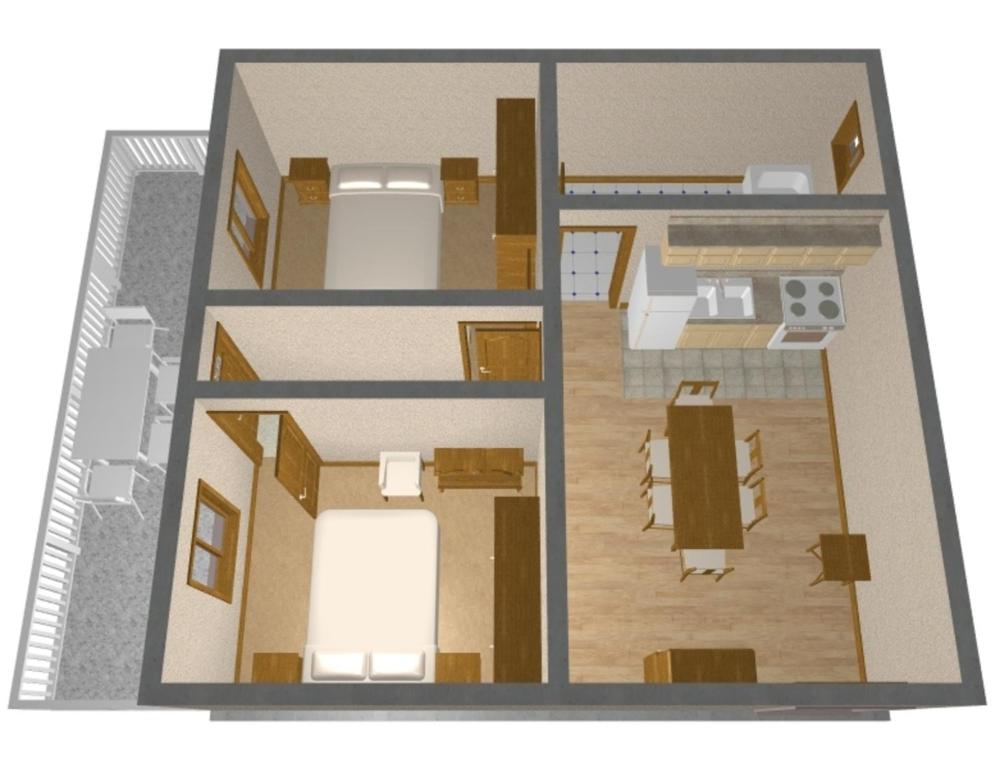 Plan piętra w obiekcie Apartments by the sea Grscica, Korcula - 169