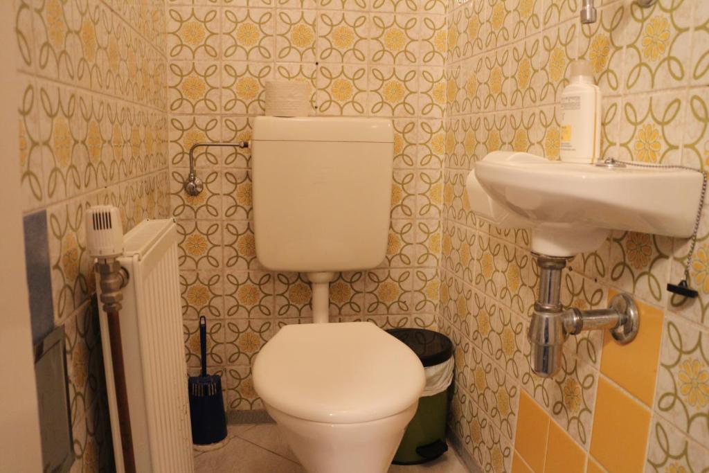 Koupelna v ubytování Suite Hotel 200m zum Prater