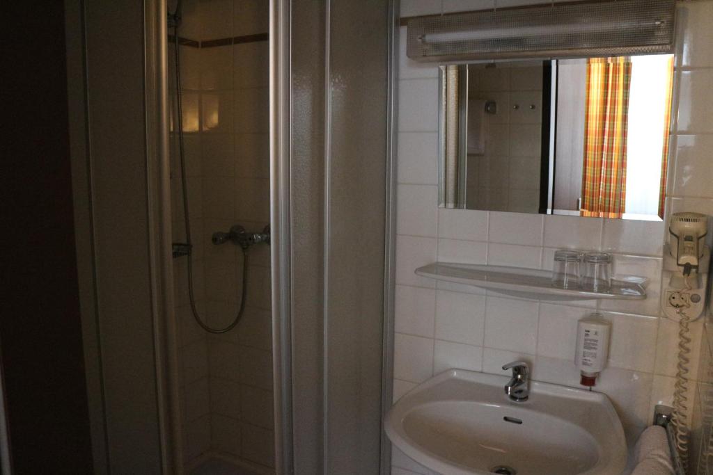 Koupelna v ubytování Kolbeck Rooms