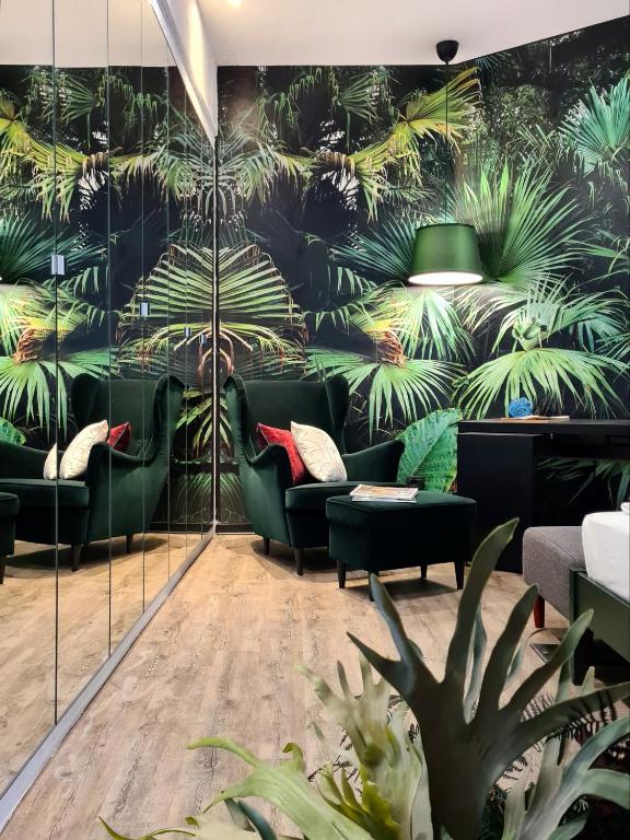 Część wypoczynkowa w obiekcie Serendipity Apartments - Montenapoleone