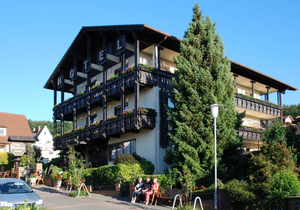Budova, kde se hotel nachází