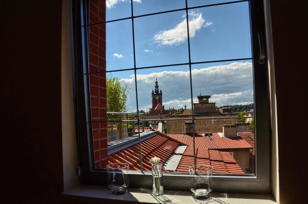 Balkón alebo terasa v ubytovaní Tartaczna Deluxe Apartments Gdansk
