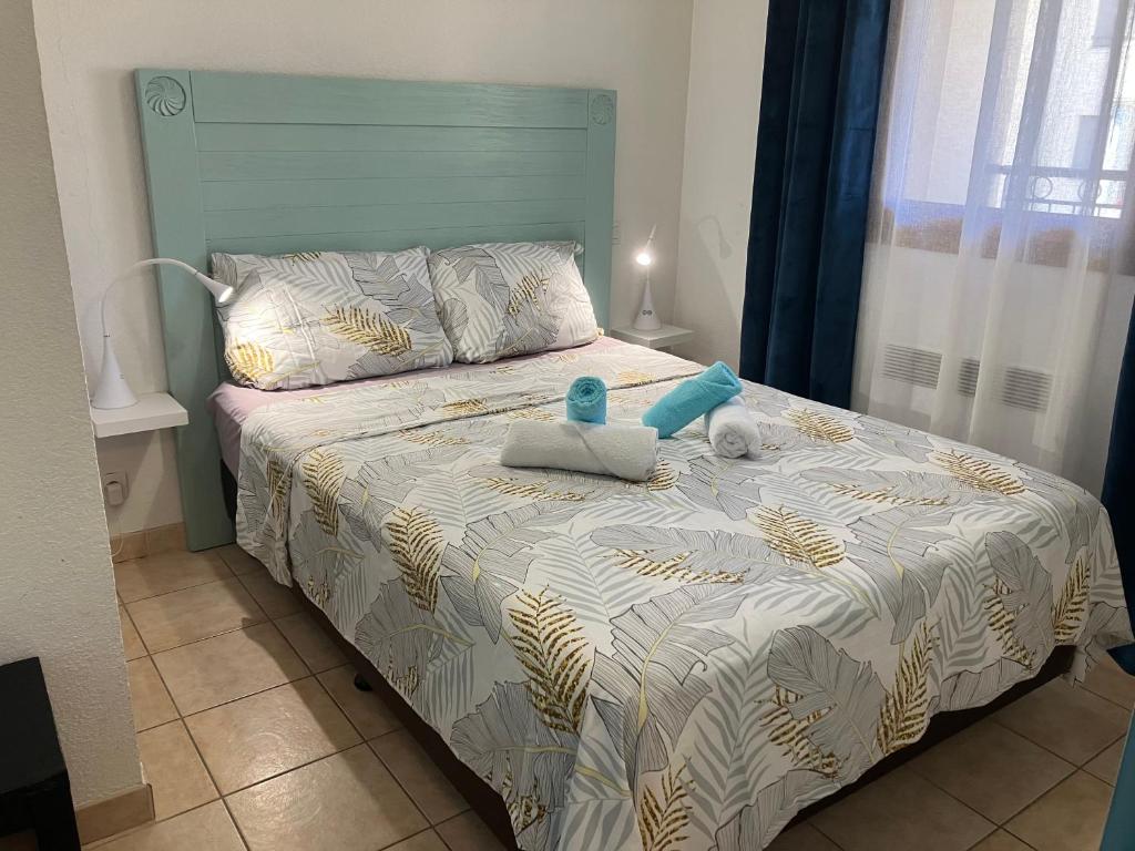 Posteľ alebo postele v izbe v ubytovaní Superbe appartement à Uzès avec place de parking