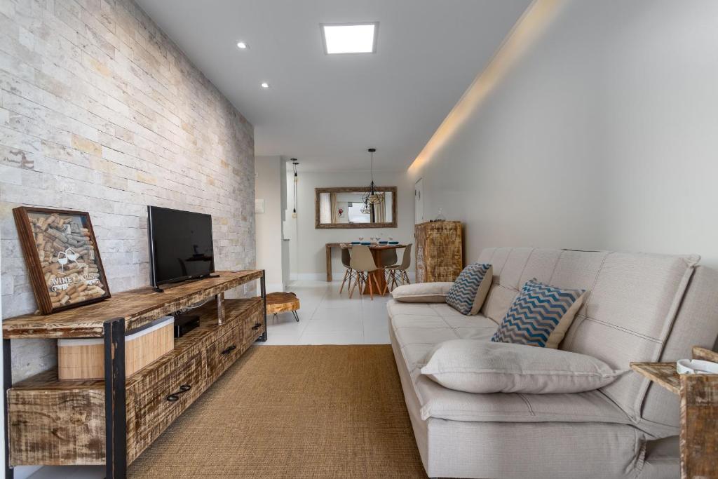 Fineza na Barra da Tijuca - Vista para a praia - LC201 - Appartement Met één Slaapkamer