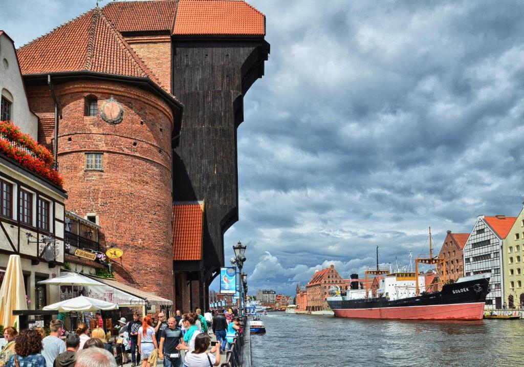 Výhľad na rieku v blízkosti apartmánu