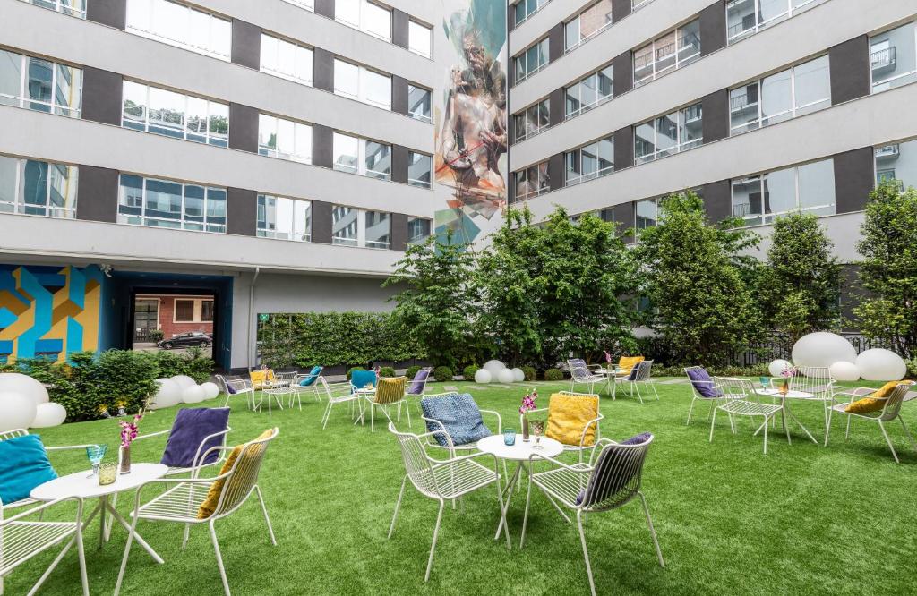 Zahrada ubytování NYX Hotel Milan by Leonardo Hotels