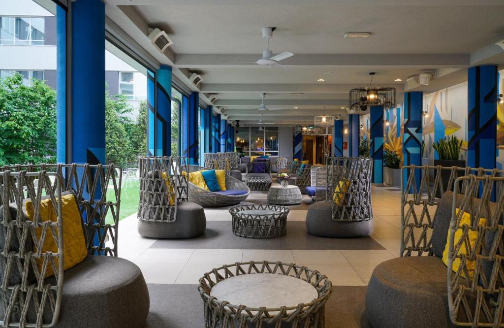 Posezení v ubytování NYX Hotel Milan by Leonardo Hotels