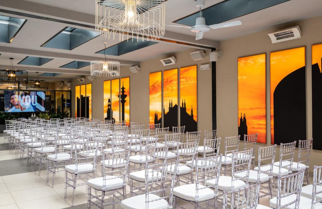 Restaurace v ubytování NYX Hotel Milan by Leonardo Hotels