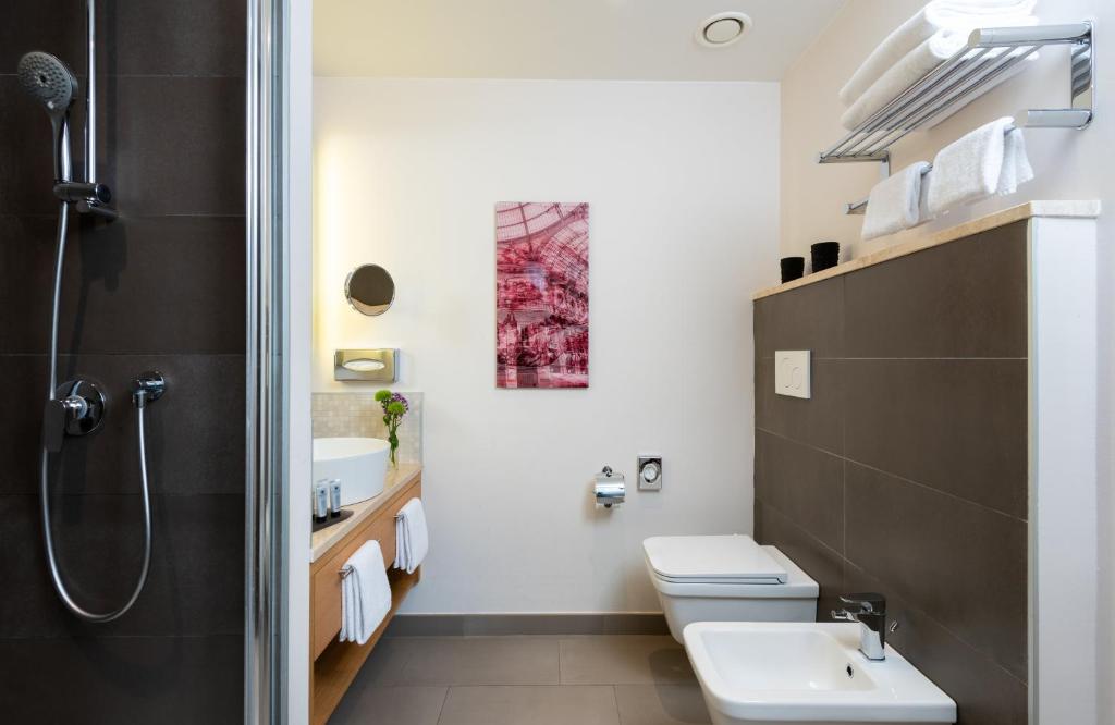 Koupelna v ubytování NYX Hotel Milan by Leonardo Hotels