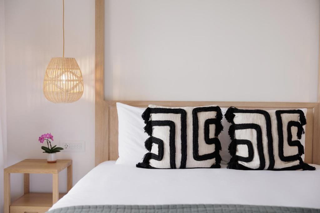 Postel nebo postele na pokoji v ubytování Luxurious Villa Trinity