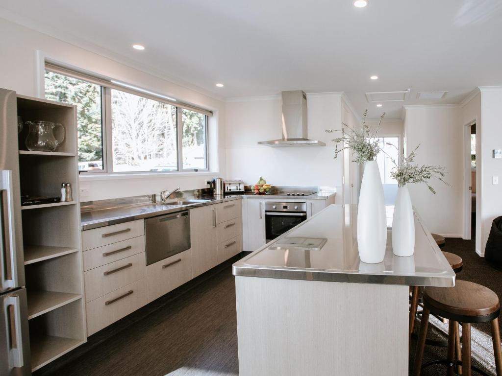 Cucina o angolo cottura di Wanaka Top 10 Holiday Park