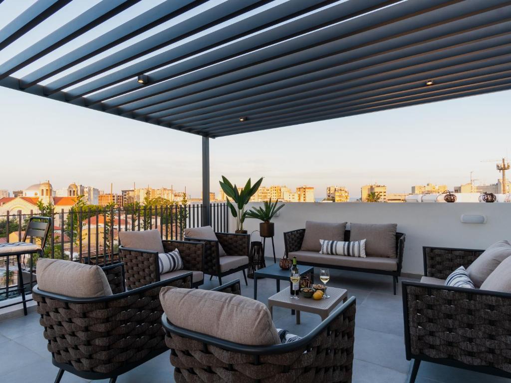 Balkón nebo terasa v ubytování Armonta Residences by BeCyprus