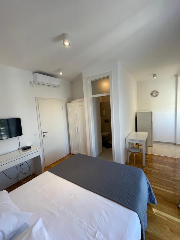 Telewizja i/lub zestaw kina domowego w obiekcie Apartments Mali Ivo