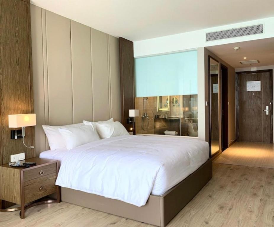 HD Panorama Nha Trang Condotel - 高地板豪华王工作室