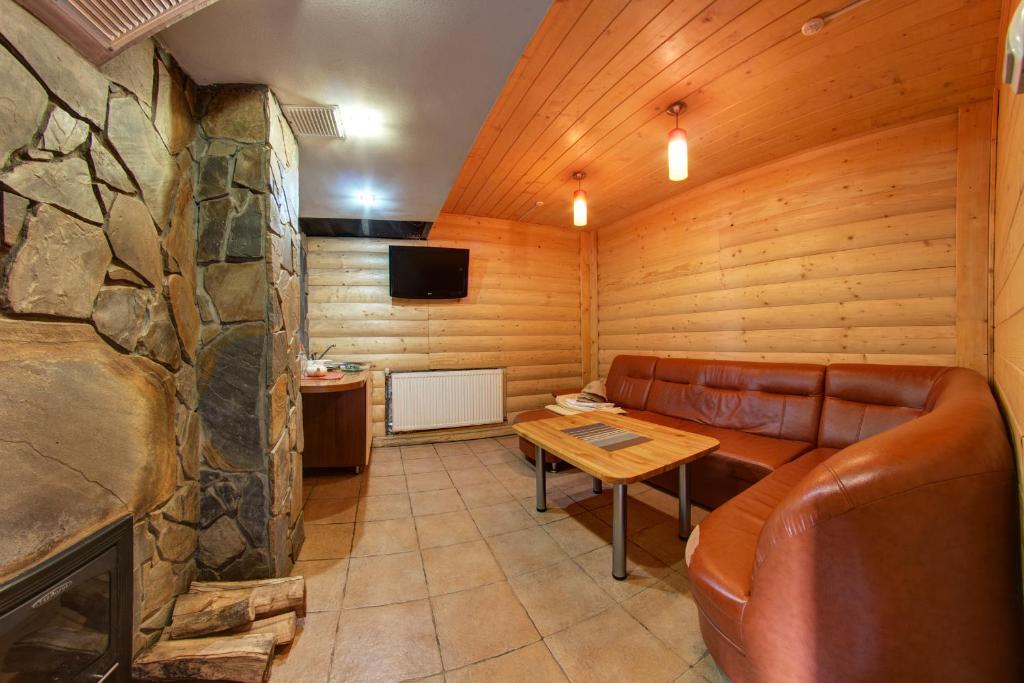 Kuchyň nebo kuchyňský kout v ubytování Hotel Bereg