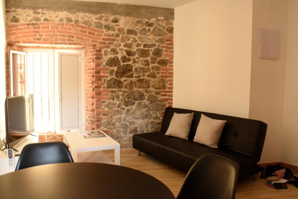 Posezení v ubytování Apartamentos Tierra y Arte