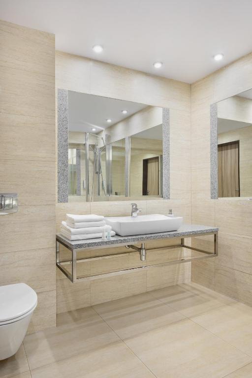 Kúpeľňa v ubytovaní Hotel Moderno Poznań
