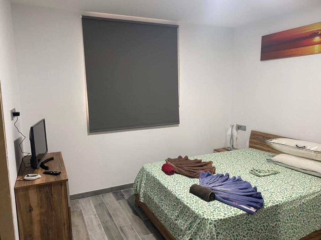 Postel nebo postele na pokoji v ubytování Casa salzano