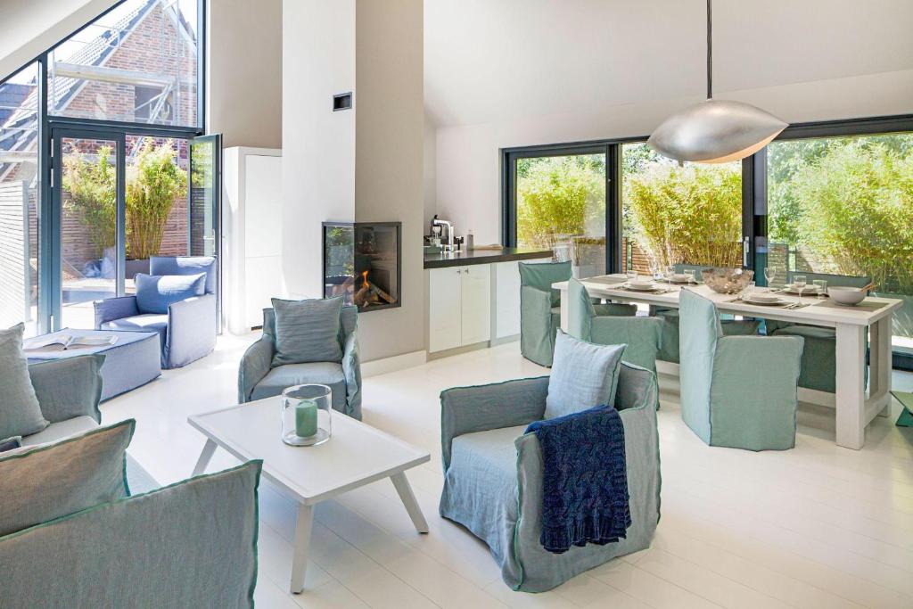 Kuchyň nebo kuchyňský kout v ubytování Heavens Loft