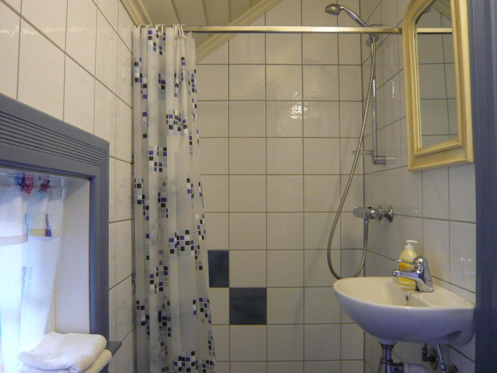 Koupelna v ubytování Hagaled Gjestegård