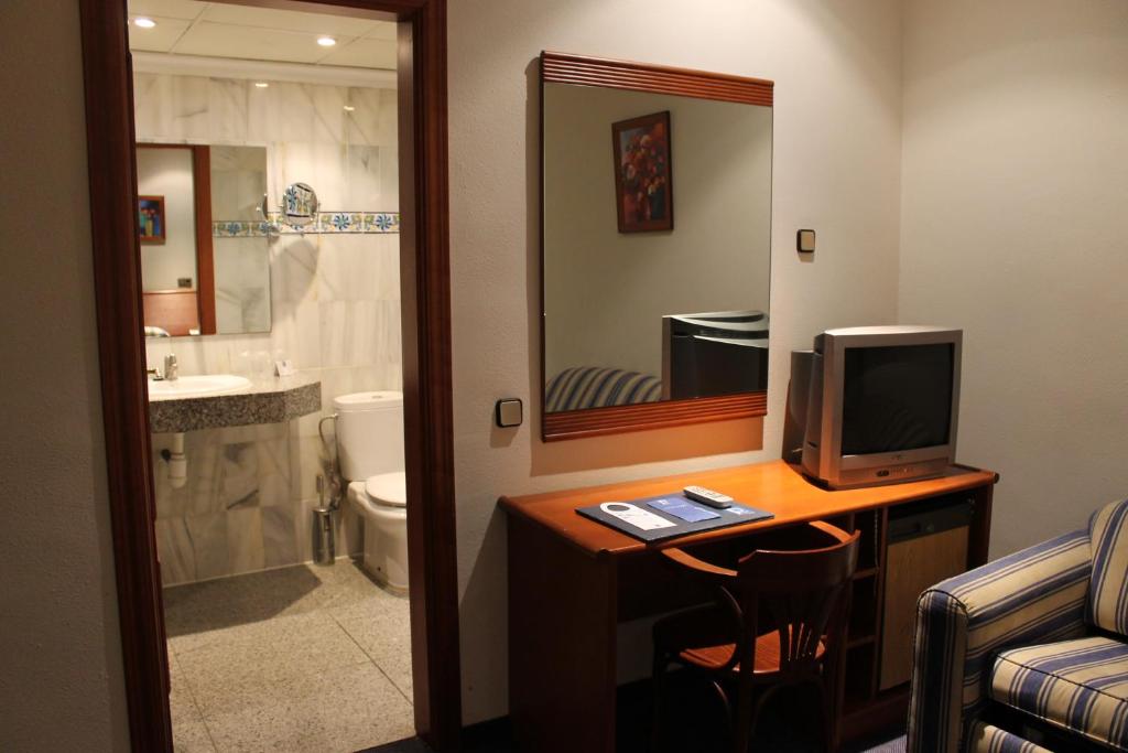 Kúpeľňa v ubytovaní Ramblas Hotel