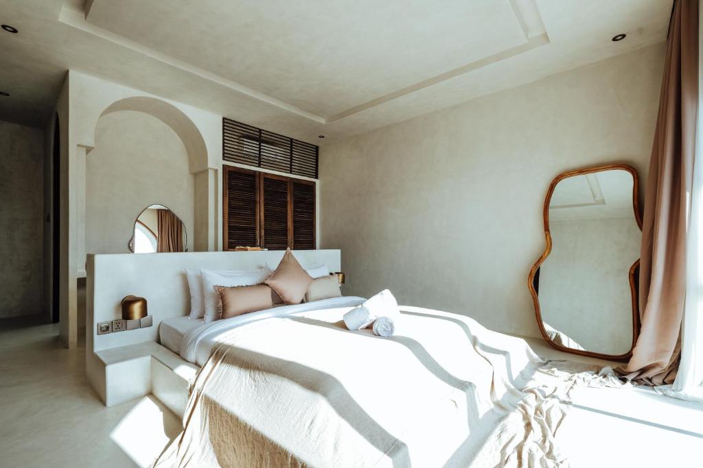 Postel nebo postele na pokoji v ubytování Casa Viamo