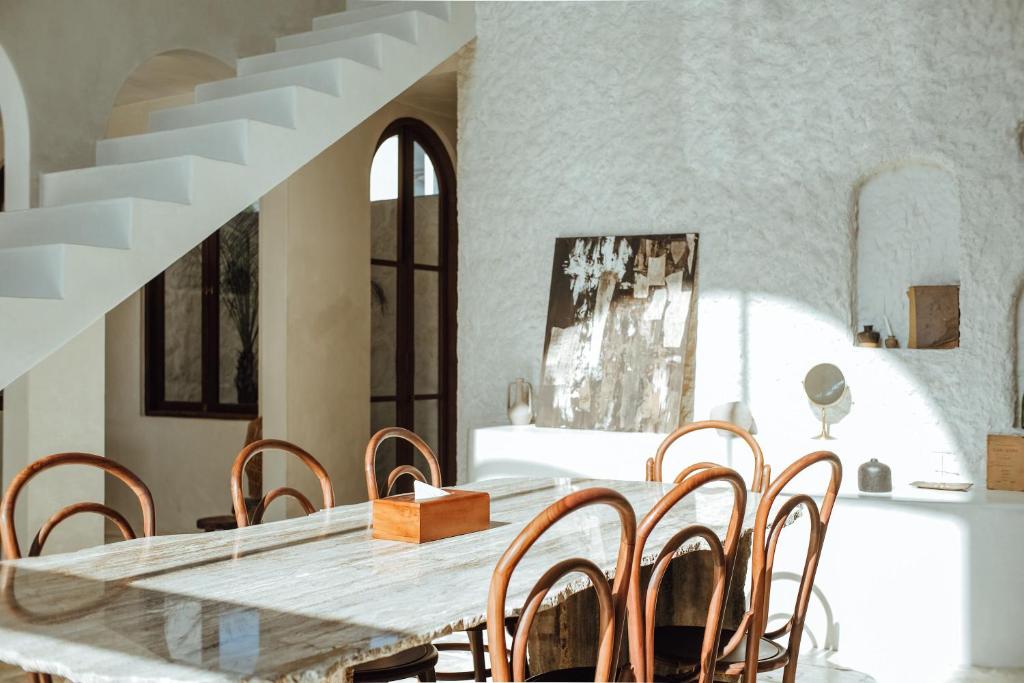 Posezení v ubytování Casa Viamo