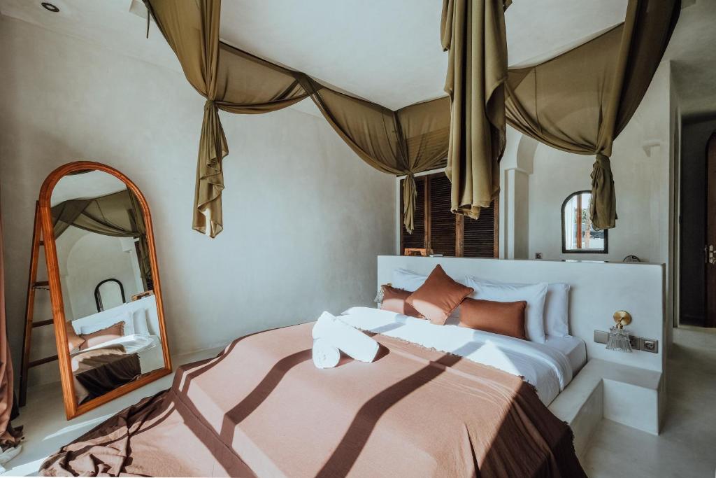 Postel nebo postele na pokoji v ubytování Casa Viamo