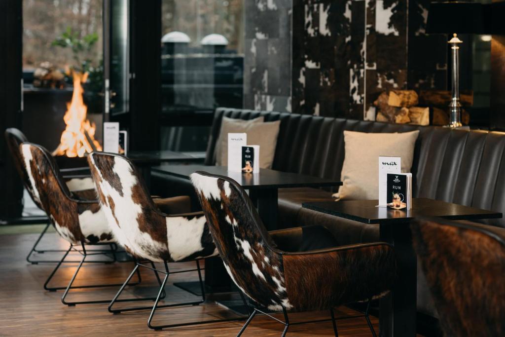 Posezení v ubytování Hotel Forsthaus Nürnberg Fürth