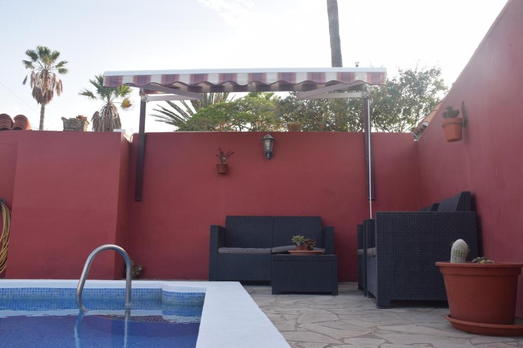 The swimming pool at or close to Garoé Acogedor Apartamento