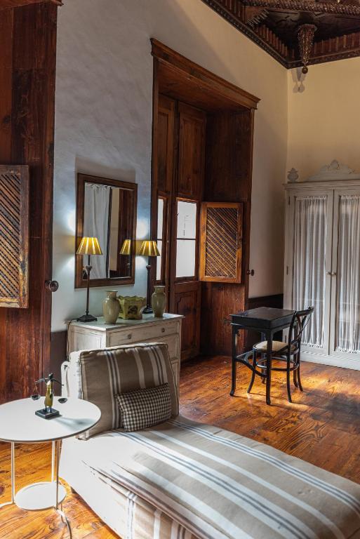 Posezení v ubytování Isla Baja Suites
